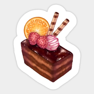 Chocolate Cake Sticker